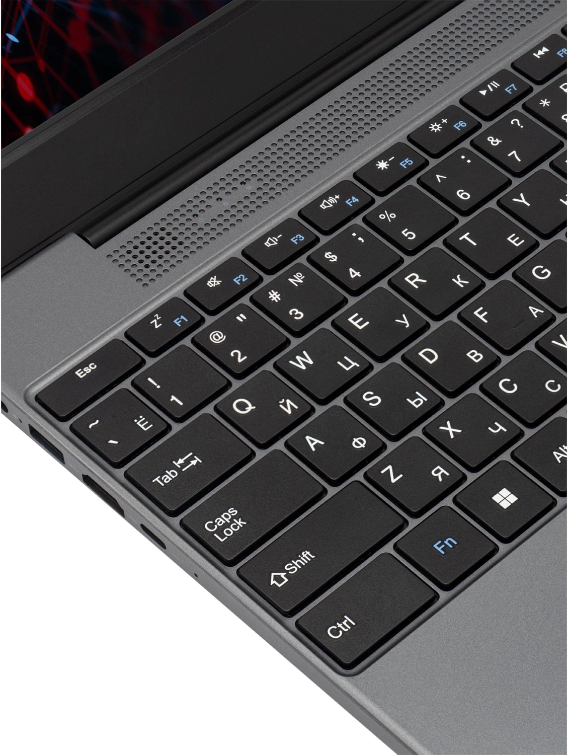 Ноутбук IRU Калибр 15PH Ryzen 7 5700U 16Gb SSD512Gb AMD Radeon Rx Vega 8 15.6" IPS FHD (1920x1080) Free DOS black WiFi BT Cam 4350mAh (2057199)
