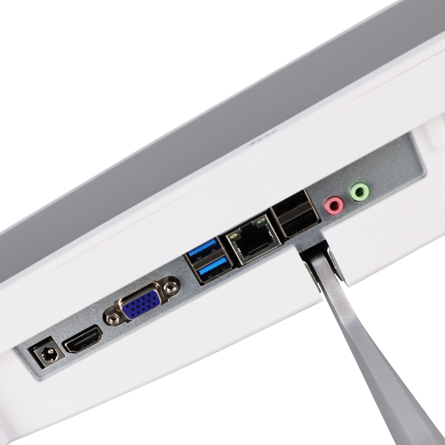 Моноблок IRU Office P2320P 23.8" Full HD Ryzen 5 PRO 2400GE (3.2) 8Gb SSD240Gb RX Vega 11 Free DOS GbitEth WiFi BT 120W Cam белый 1920x1080 (RUS)