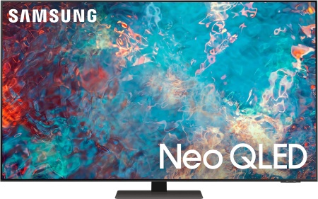 Телевизор QLED Samsung 75" QE75QN87AAUXRU Q серебристый 4K Ultra HD 120Hz DVB-T2 DVB-C DVB-S2 USB WiFi Smart TV (RUS)