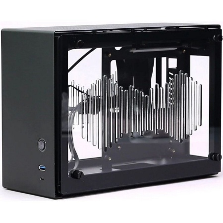 Корпус ZALMAN M2 MINI, MITX, ALUMINIUM, GRAY, WINDOWx2, RISER CARD, 2x3.5", 3x2.5", 1xUSB3.0, 1xUSB3.1 TYPE-C, TOP 1x80mm