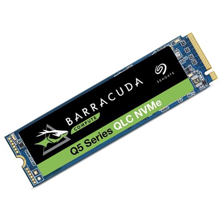 M.2 2280 1TB Seagate BarraCuda Q5 Client SSD ZP1000CV3A001 PCIe Gen3x4 with NVMe, 2400/1700, MTBF ZP1000CV3A001 1.8M, 3D QLC, 274TBW, 0.2DWPD, NVMe 1.3, RTL {20}, (027724)