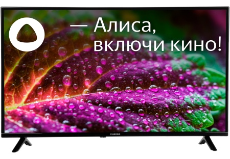 Телевизор LED Starwind 40" SW-LED40SB304 Яндекс.ТВ черный FULL HD 60Hz DVB-T DVB-T2 DVB-C DVB-S DVB-S2 WiFi Smart TV (RUS)