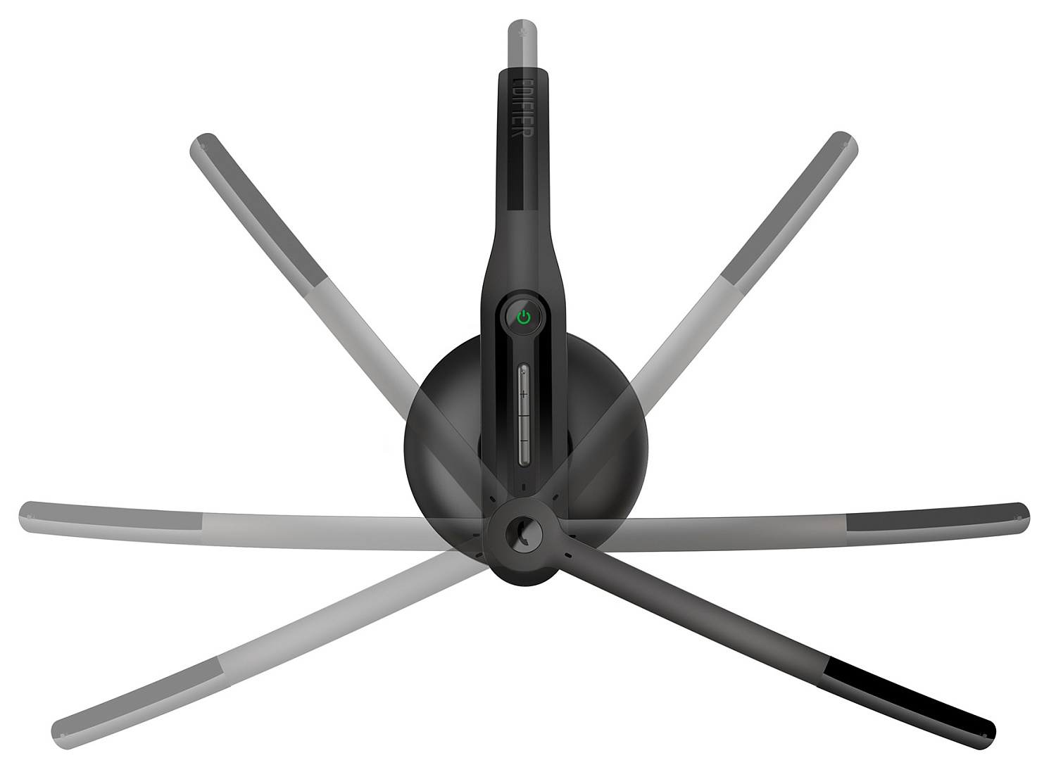 Наушники с микрофоном Edifier CC200 черный накладные BT оголовье