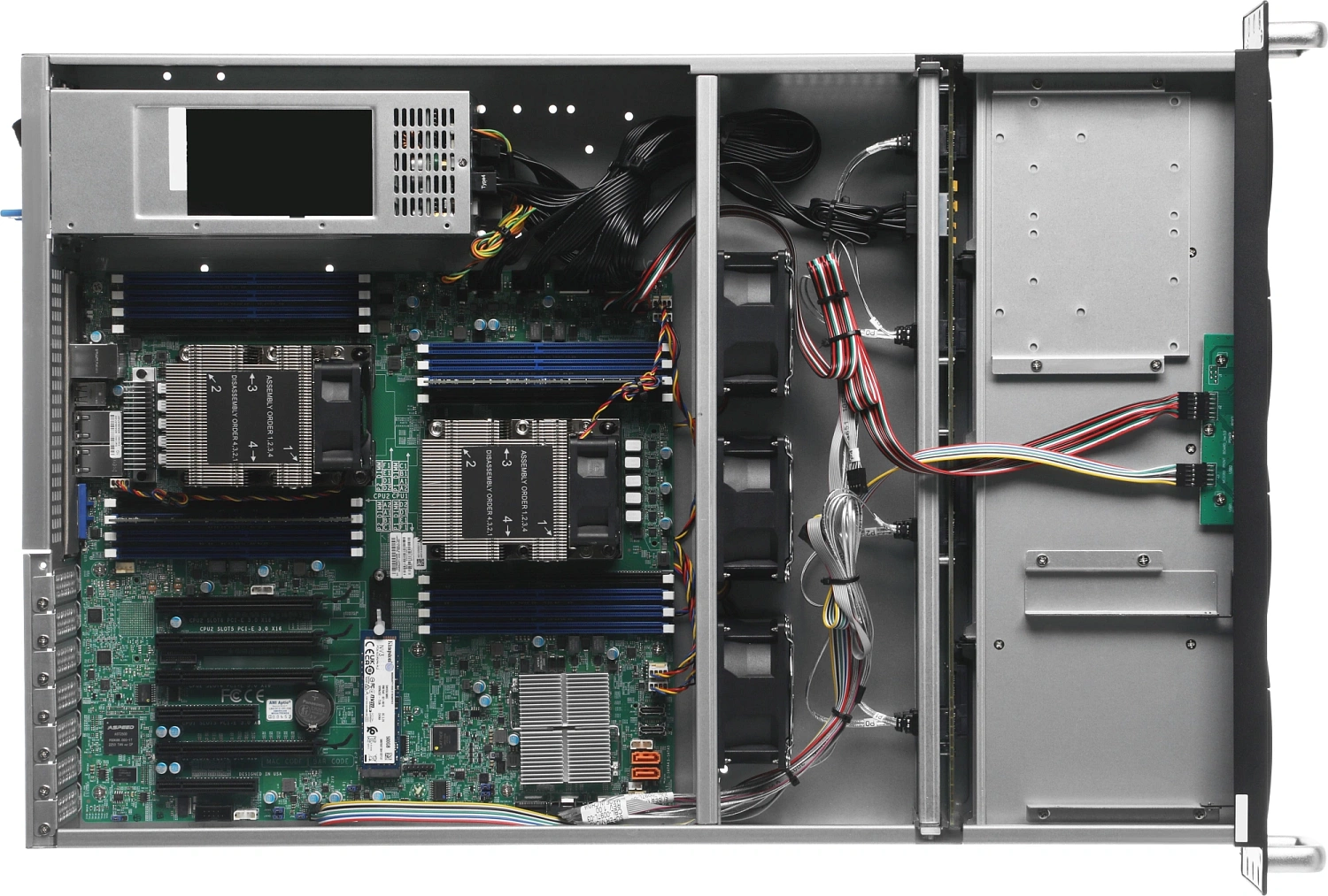 Сервер IRU Rock s2208ed 2x5218R 4x16Gb 1x500Gb M.2 SSD С621 2xGigEth 1x920W w/o OS (2185959)
