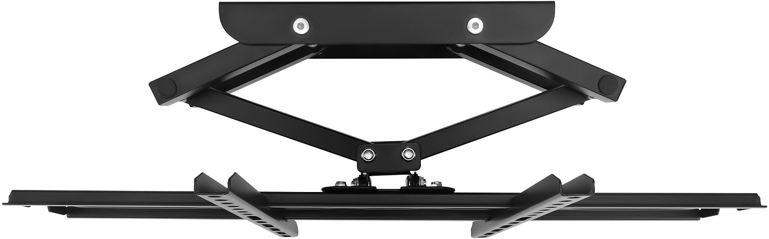 Кронштейн для телевизора Buro MF3 черный 32"-70" макс.40кг настенный поворотно-выдвижной и наклонный