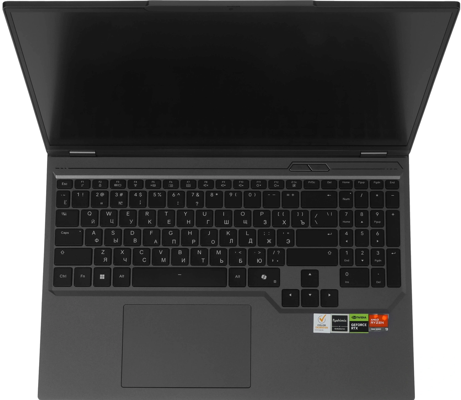 Ноутбук Chuwi GameBook Ryzen 9 7845HX 32Gb SSD1Tb NVIDIA GeForce RTX 5060 8Gb 16" IPS QHD (2560x1600) Windows 11 Pro grey WiFi BT Cam 4250mAh (CWI627-97321N1PRM6T)