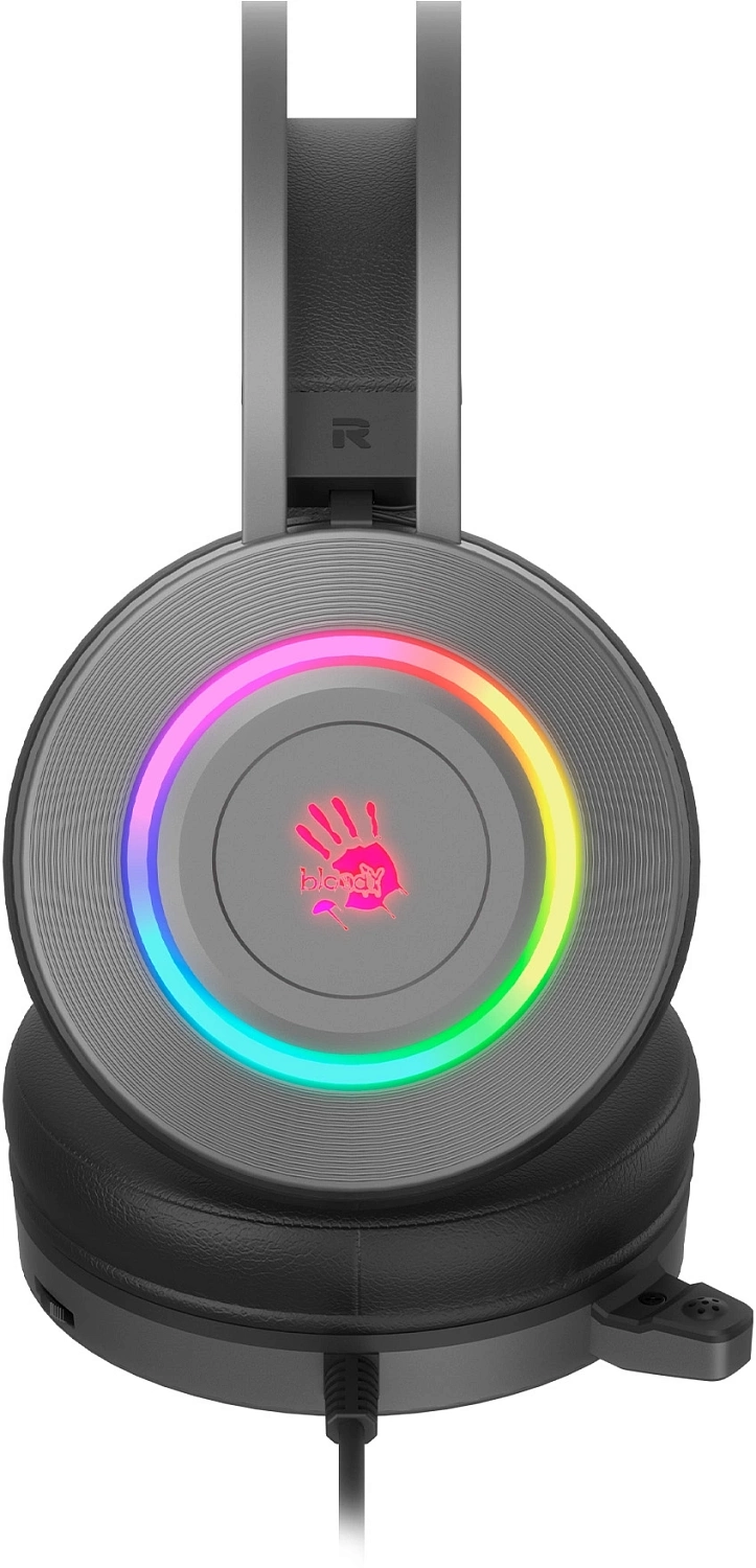 Наушники с микрофоном A4Tech Bloody G521S серый 2.3м мониторные оголовье (G521S)