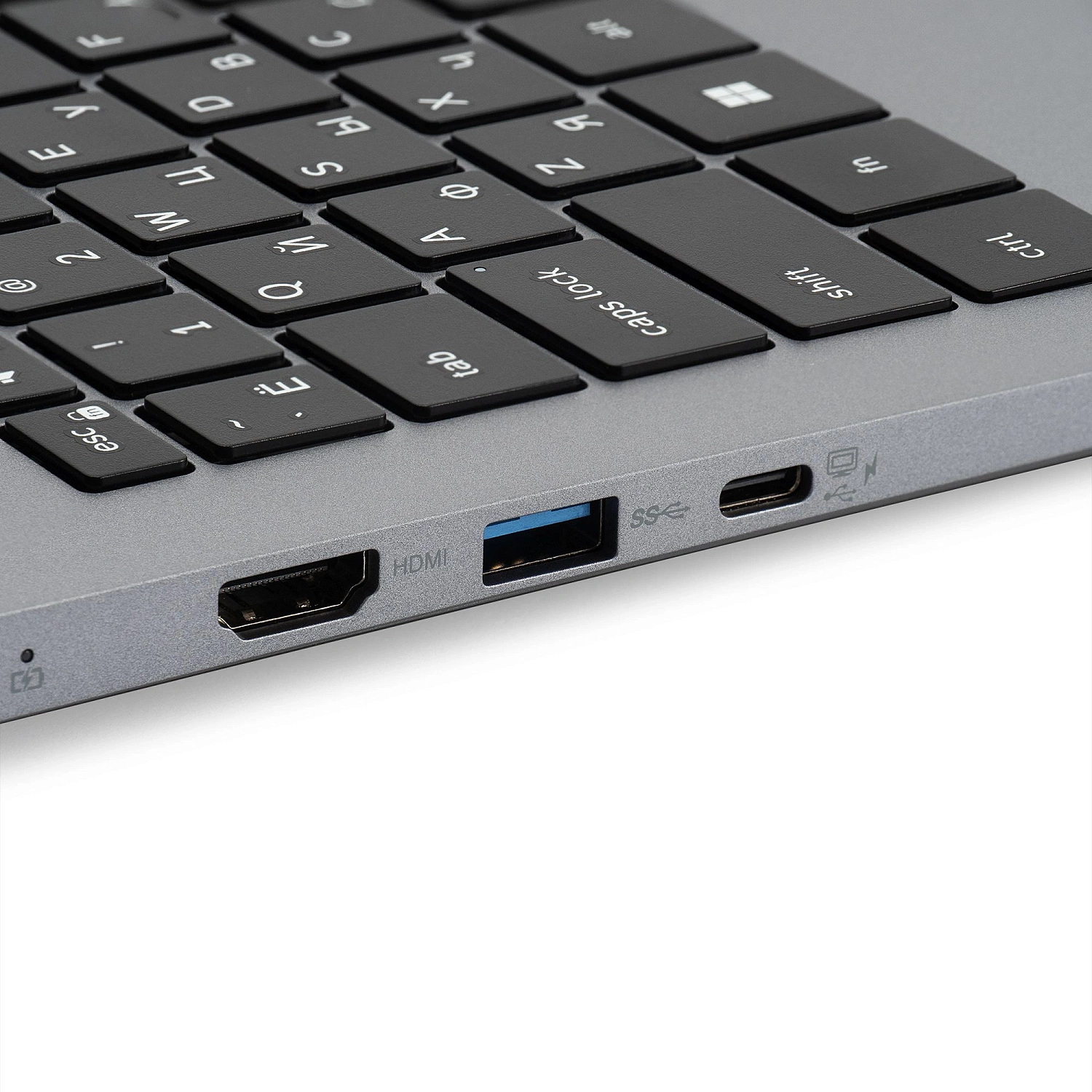 Ноутбук Digma EVE C5805 N-series N100 16Gb SSD512Gb Intel UHD Graphics 16" IPS WUXGA (1920x1200) Windows 11 Pro dk.grey WiFi BT Cam 6000mAh (DN16N1-ADXW01)