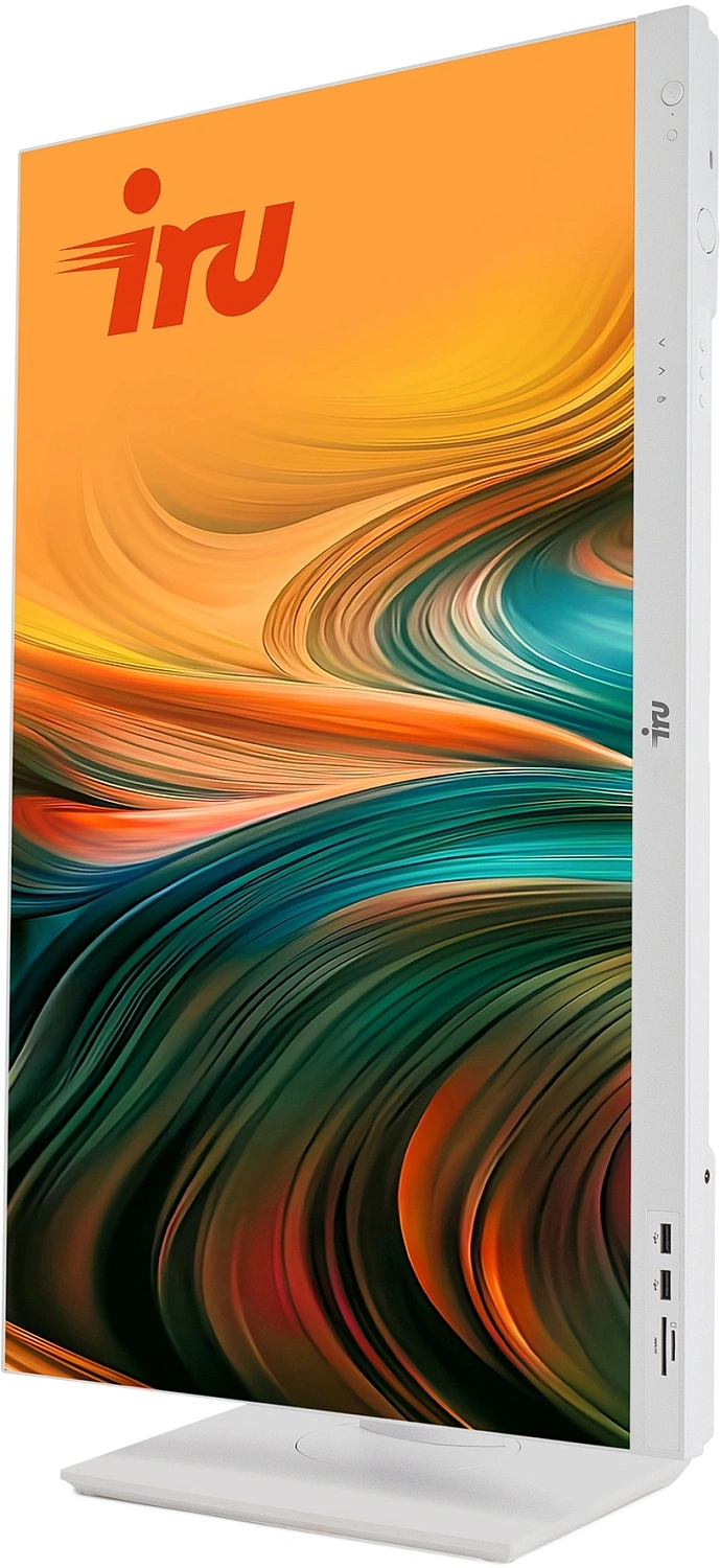 Моноблок IRU Strato 27IW 27" QHD i5 1235U (1.3) 16Gb SSD512Gb UHDG CR без ОС WiFi BT 65W Cam белый 2560x1440 (RUS)