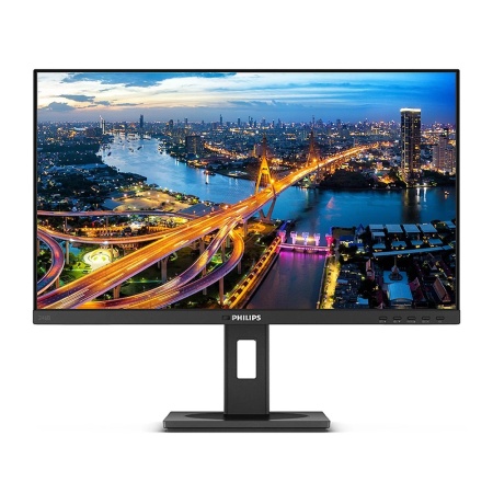 23.8" PHILIPS 246B1 (00/01) Black (IPS, 2560x1440, HDMI+DP+USB Type C, USB Hub, 4 ms, 178°/178°, 250 cd/m, 1000:1, 75Hz, MM, Pivot) (776183)