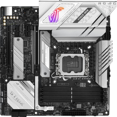 Материнская плата Asus ROG STRIX B760-G GAMING WIFI Soc-1700 Intel B760 4xDDR5 mATX AC`97 8ch(7.1) 2.5Gg RAID+HDMI+DP