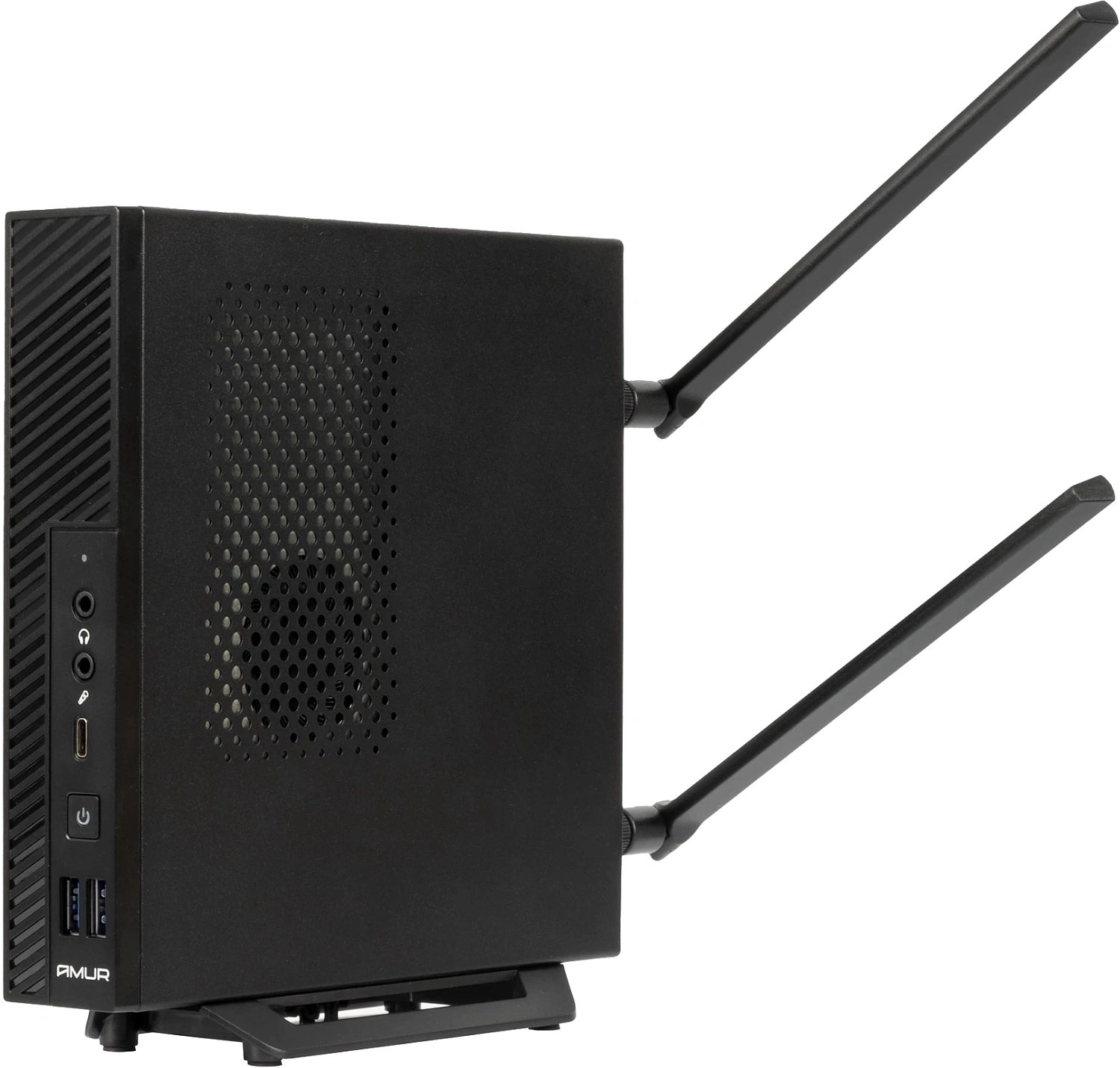 ПК Мини Amur Финвал H6I12 i5 12400 (2.5) 16Gb SSD512Gb UHDG 730 FreeDOS GbitEth WiFi BT 120W черный (RUS) (2147545)