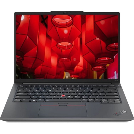 Ноутбук ThinkPad E14 Gen 5 14" WUXGA (1920x1200) IPS 300N, i7-1355U, 2x8GB DDR4 3200, 512GB SSD M.2, Intel Iris Xe, WiFi6, BT, FPR, TPM2, IR&FHD Cam, 57Wh, 65W USB-C, NoOS, 1Y, 1.43kg