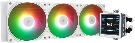 Система водяного охлаждения Thermalright Frozen Warframe ULTRA 360 ARGB Soc-AM5/AM4/1151/1200/2066/2011/1700 белый 4-pin 29.6dB Al LCD Ret (F-WFRAME-ULT-360-WH-ARGB)