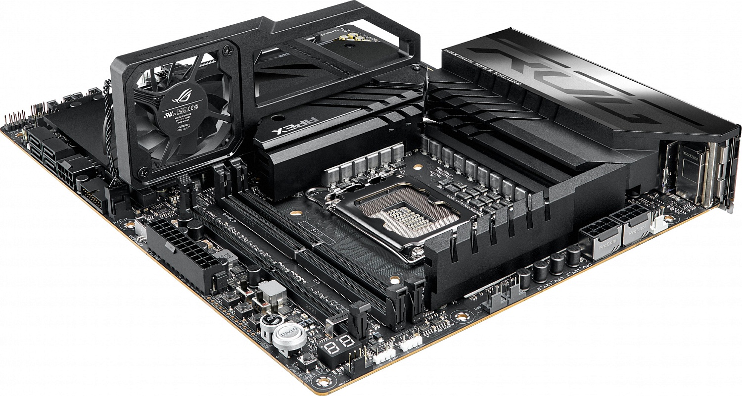 Материнская плата ASUS ROG MAXIMUS Z790 APEX ENCORE, LGA1700, Z790, 4*DDR5, HDMI, 6xSATA3 + RAID, M2, Audio, Gb LAN, USB 3.2, USB 2.0, ATX; 90MB1FX0-M0EAY0