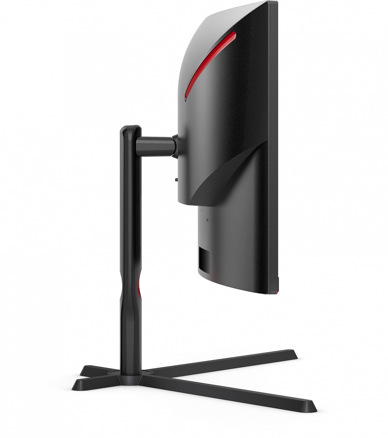 Монитор AOC 34" Gaming CU34G3S/BK черный/красный VA LED 1ms 21:9 HDMI M/M матовая HAS Piv 300cd 178гр/178гр 3440x1440 165Hz FreeSync Premium DP 2K USB 8.25кг