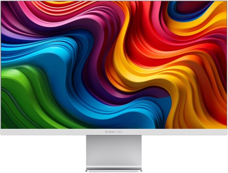 Монитор Digma Pro 27" Art M серебристый IPS LED 5ms 16:9 HDMI M/M матовая 500cd 178гр/178гр 5120x2880 60Hz DP 5K USB 5.7кг