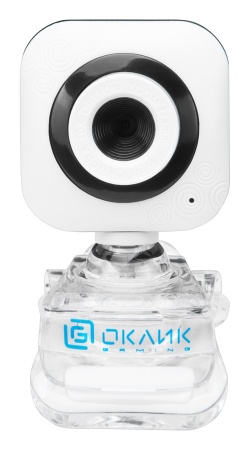 Камера Web Оклик OK-C8812 белый 0.3Mpix (640x480) USB2.0 с микрофоном