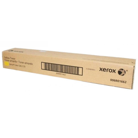 Тонер-картридж Xerox Color С60/C70 (34K стр.), желтый