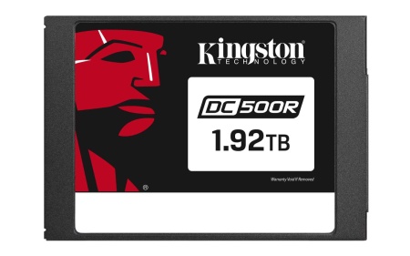 Твердотельный накопитель Kingston Enterprise SSD 1,92TB DC500R 2.5" SATA 3 R555/W525MB/s 3D TLC MTBF 2М 98 000/24 000 IOPS 0,5DWPD (Read-Centric) 3 years