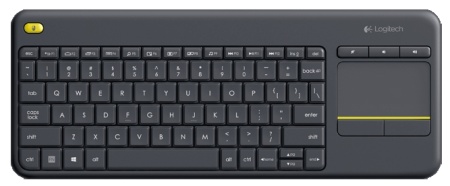 Клавиатура Logitech Wireless Keyboard K400 Plus, Black, [920-007147] (незначительное повреждение коробки)