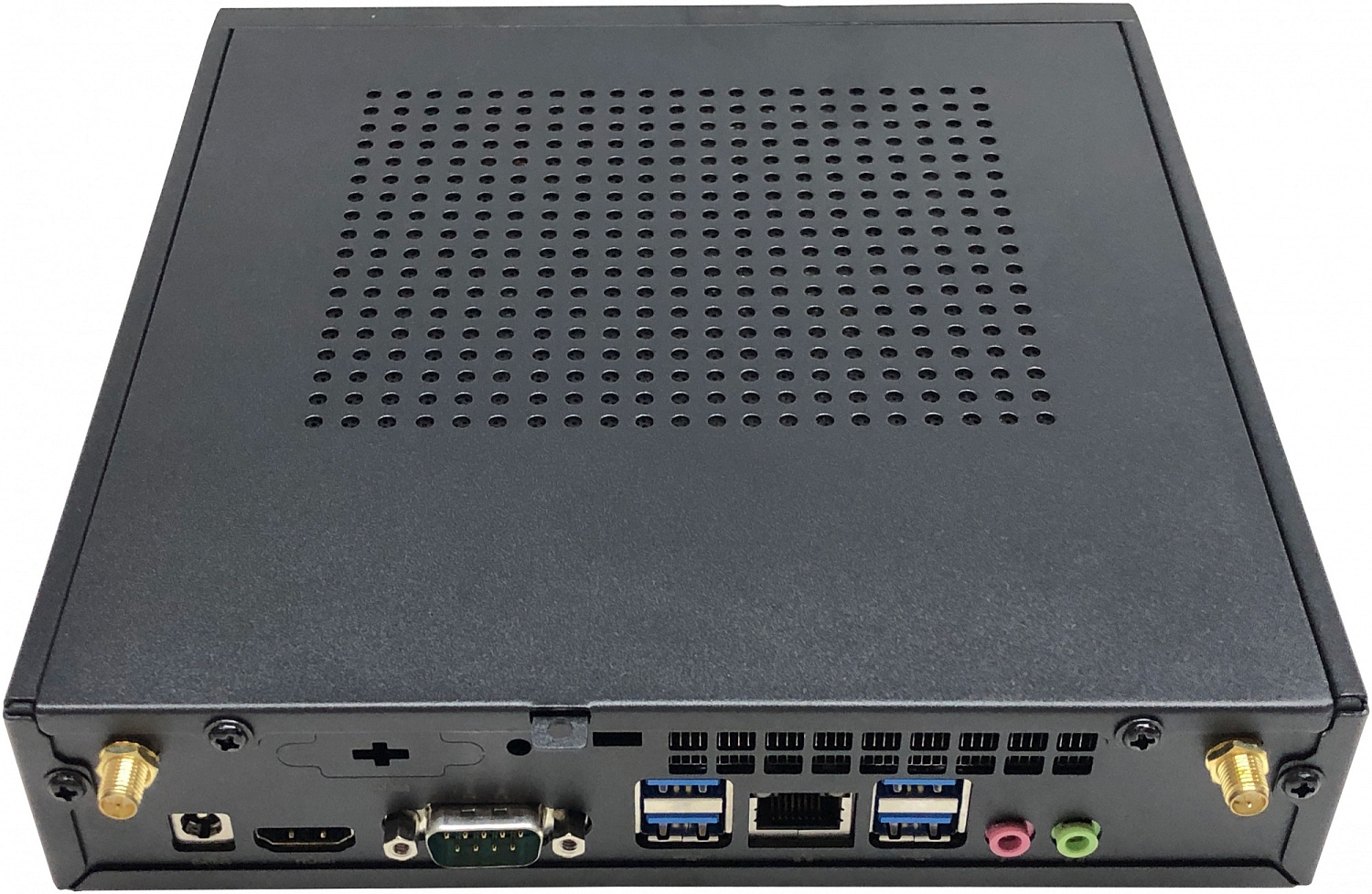 Неттоп IRU Office 310H5PTF i5 10400 (2.9) 16Gb SSD256Gb UHDG 630 Free DOS GbitEth WiFi BT черный (1981123)