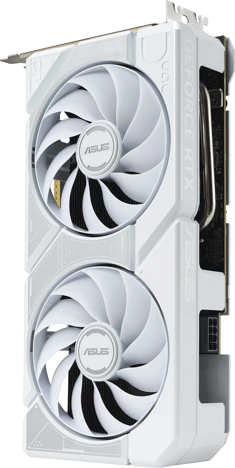 Видеокарта Asus PCI-E 4.0 DUAL-RTX5060TI-O16G-WHITE NVIDIA GeForce RTX 5060TI 16Gb 128bit GDDR7 2602/28000 HDMIx1 DPx3 HDCP Ret