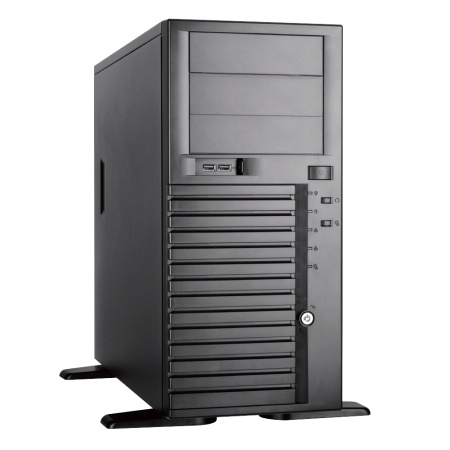 SR20969H11*14501 Chassis. w/o HDD Cage, USB3.0, Rackable,1x SR20969 Front Bezel, Silver/Black,1x 120mm Fan, PWM, T25, Two Ball Bearing, L650mm, 2600RPM with finger guard, Rear(AVC),1x 120mm Fan Holder, Blue,1x Metal Key Lock (on rear panel)