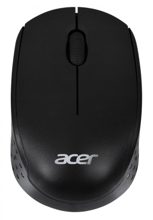 Мышь Acer OMR020 черный оптическая (1200dpi) беспроводная USB для ноутбука (3but)