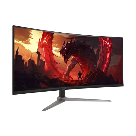 Монитор 34'' ACER Nitro ED340CUHbmiipx Curved 1500R Black, 21:9, VA, 3440x1440, 1 / 5ms, 250cd, 100Hz, 2xHDMI(2.0) + 1xDP(1.4) + Audio out, Speakers 2Wx2, sync: FreeSync, hdr: HDR 10