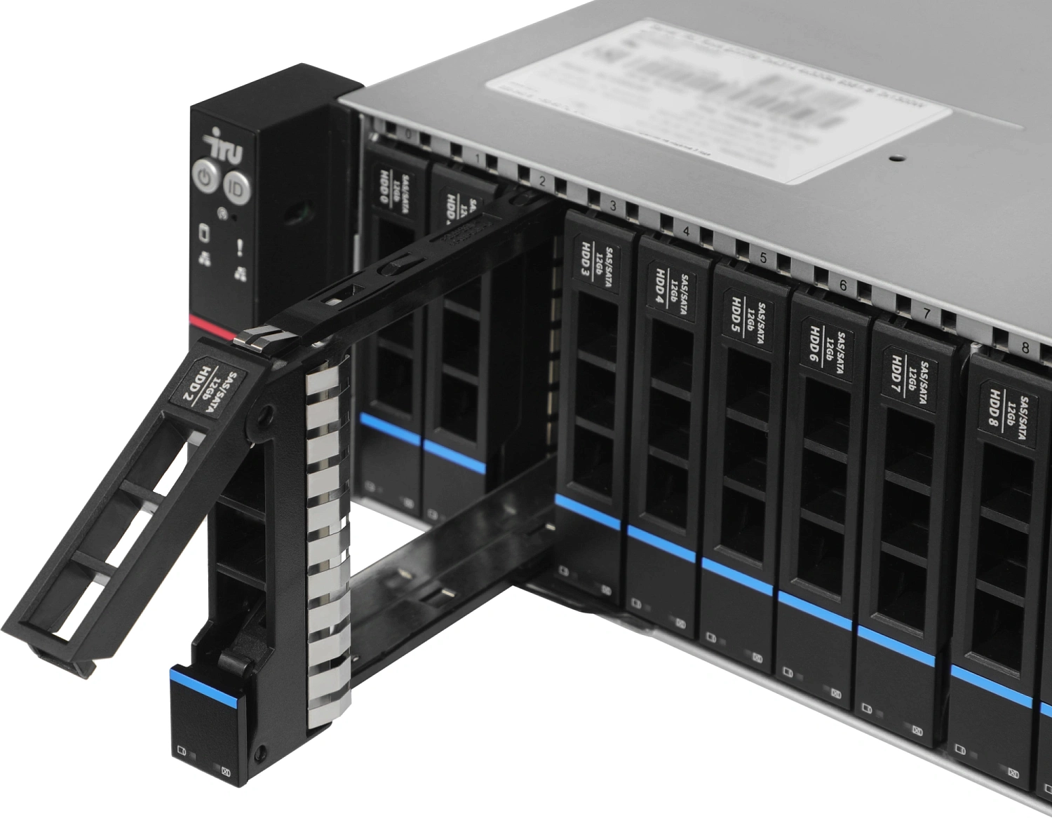 Сервер IRU Rock g2225p 2x6348 4x64Gb 2x1800Gb 2.5" SAS-3 9361-8I AST2500 2xGigEth 2x1300W w/o OS (2139294)