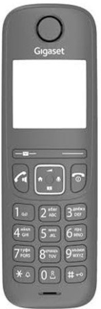 Трубка доп. Dect Gigaset AS690HX черный для AS690