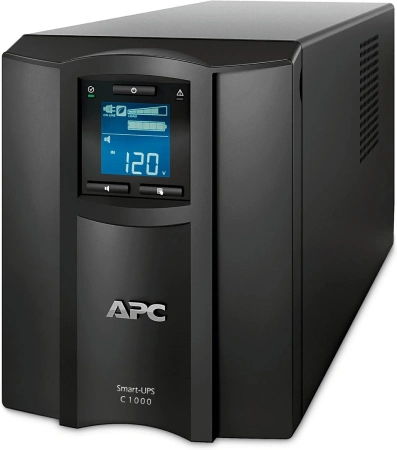 Источник бесперебойного питания APC Smart-UPS C 1000VA/600W, 230V, Line-Interactive, LCD (REP. SMC1000I), 1 year warranty