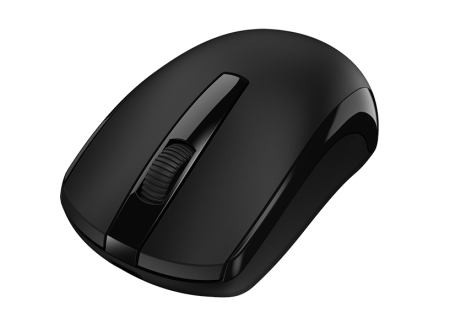 Мышь беспроводная Genius ECO-8100 черная (Black), 2.4GHz, BlueEye 800-1600 dpi, аккумулятор NiMH