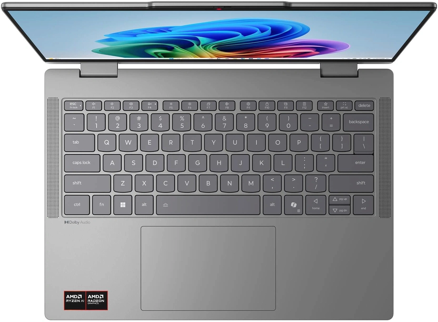 Ноутбук Lenovo IdeaPad 5 2-in-1 14AHP11 Ryzen 5 230 16Gb SSD512Gb AMD Radeon 760M 14" OLED Touch WUXGA (1920x1200) без ОС grey WiFi BT Cam (83UJ0016PS)