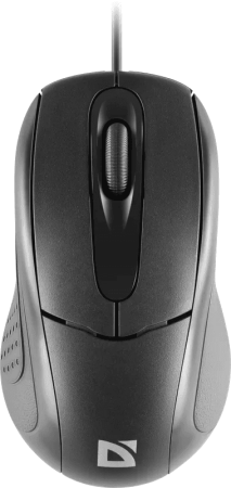 Мышь Defender Standard MB-580 черный оптическая (1000dpi) USB (3but)