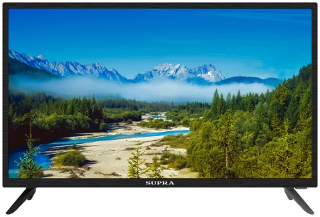 Телевизор LED Supra 32" STV-LC32LT0045W черный HD 60Hz DVB-T DVB-T2 DVB-C