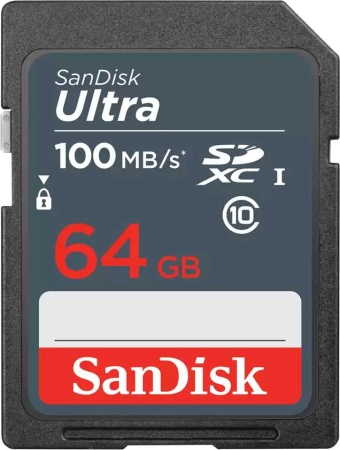 Флеш карта SDXC 64GB Sandisk SDSDUNR-064G-GN3IN Ultra