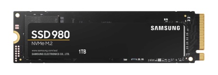 Твердотельный накопитель SSD M.2 (PCI-E NVMe) 1Tb Samsung 980 (R3500/W3000MB/s) (MZ-V8V1T0BW) 1year