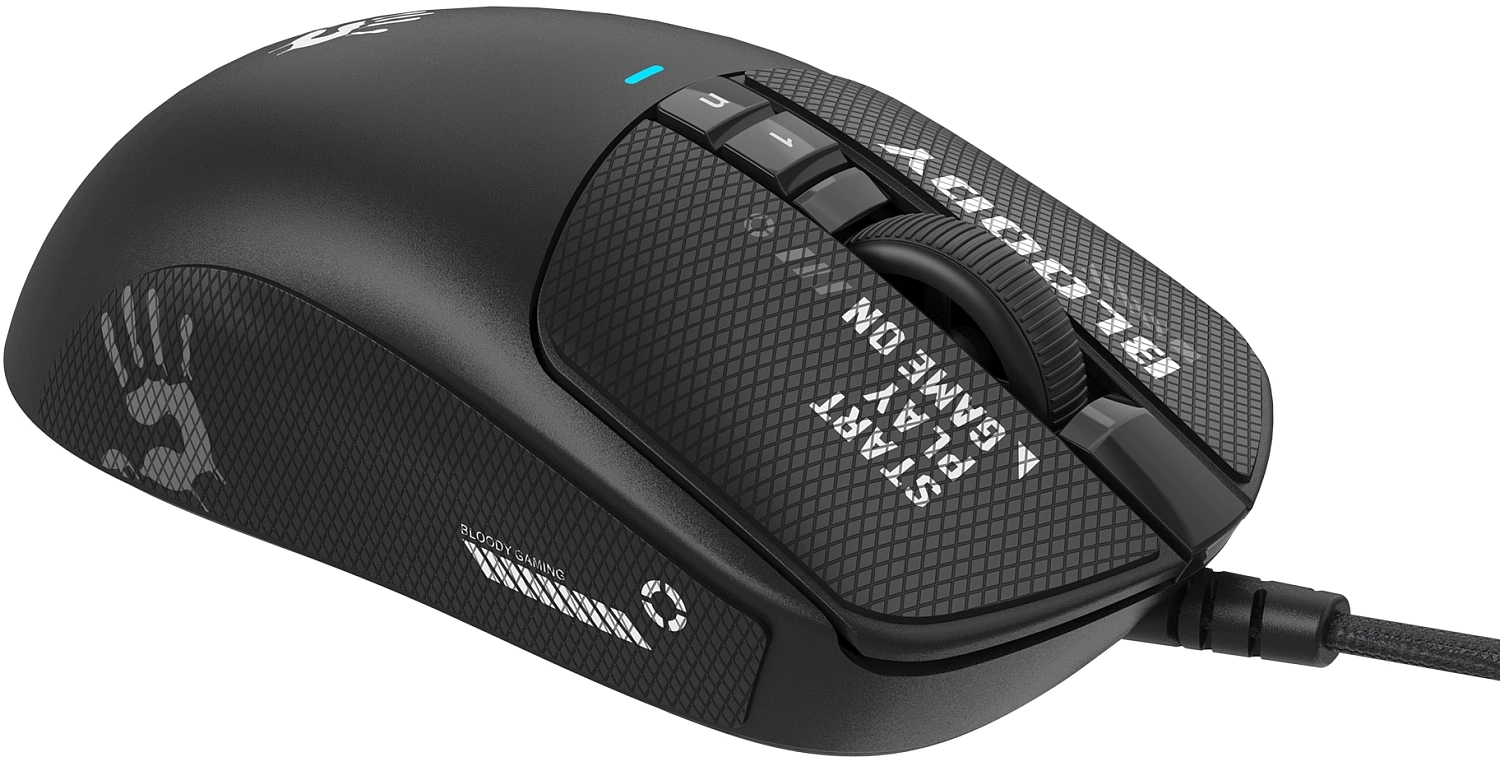 Мышь A4Tech Bloody W72 Ultra черный оптическая 20000dpi USB 7but Мышь A4Tech Bloody W72 Ultra черный оптическая 20000dpi USB 7but
