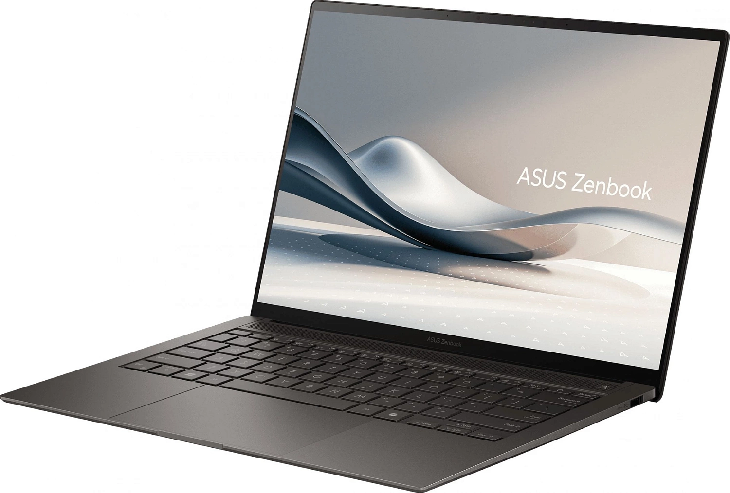 Ноутбук ASUS Zenbook S 14 OLED UX5406SA-PV055W  INTEL LNL CoreUltra 7  LPDDR5X 32GB 1TB PCIE G4 SSD   14" OLED WQXGA+ BEND GLARE CG,400NITS(HDR),DCI-P3:100% 120HZ WIN11 HOME  Zumaia Gray