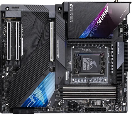 Материнская плата Gigabyte Z690 AORUS MASTER Soc-1700 Intel Z690 4xDDR5 eATX AC`97 8ch(7.1) 10Gigabit RAID+DP