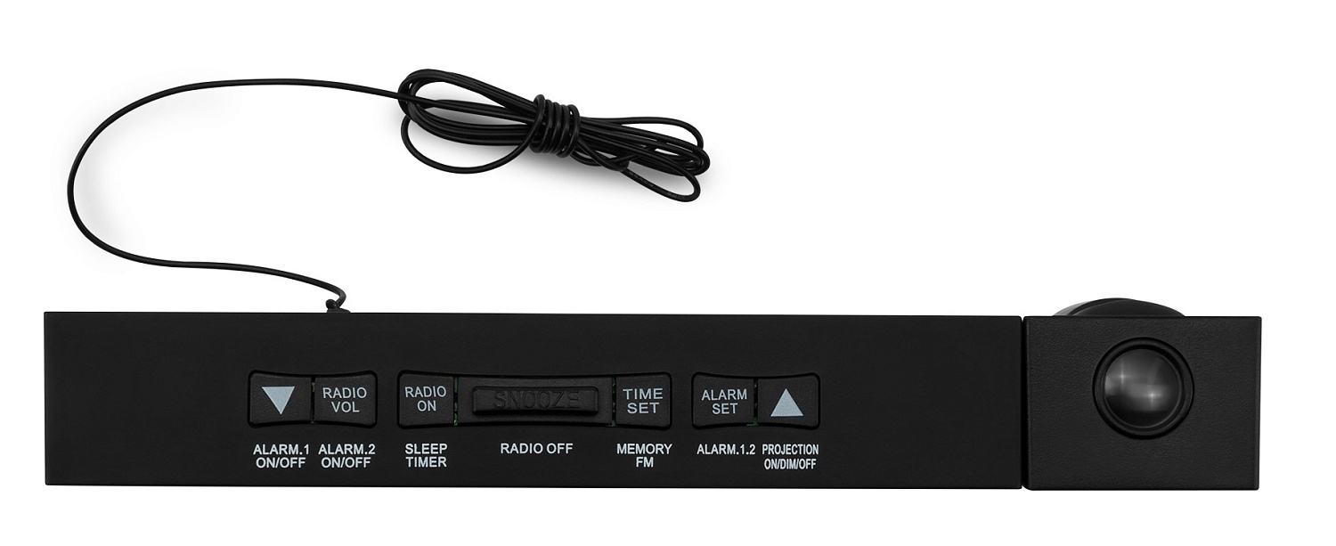 Радиобудильник Hyundai H-RCL243 черный LCD проек.изоб. подсв:зеленая часы:цифровые FM Радиобудильник Hyundai H-RCL243 черный LCD проек.изоб. подсв:зеленая часы:цифровые FM