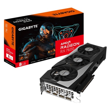 Видеокарта Gigabyte RX7600 GAMING OC 8GB