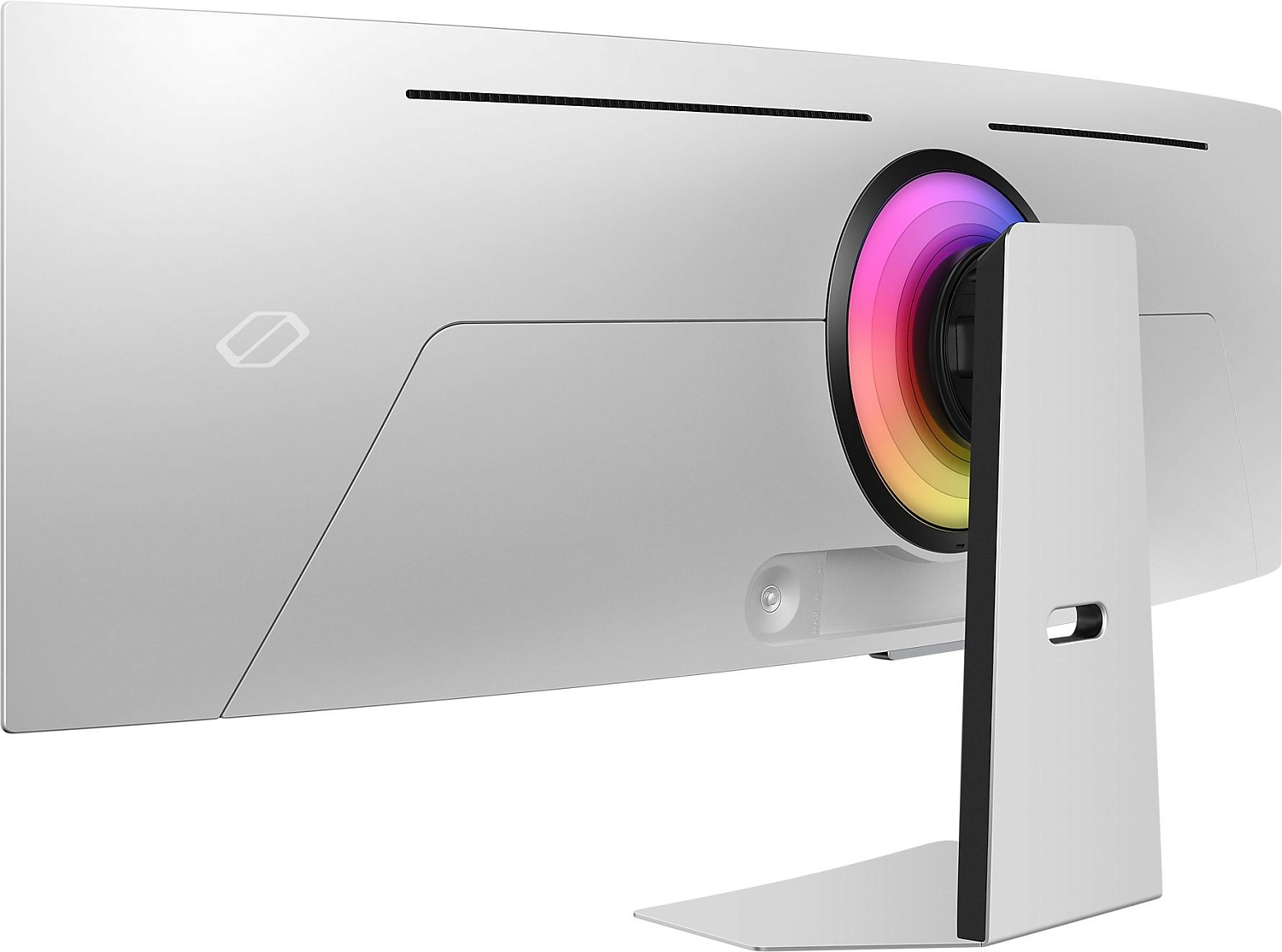 Монитор Samsung 49" S49CG954SI серебристый OLED LED 0.03ms 32:9 HDMI M/M матовая HAS 1000000:1 250cd 178гр/178гр 5120x1440 240Hz DP 2K USB 4.3кг