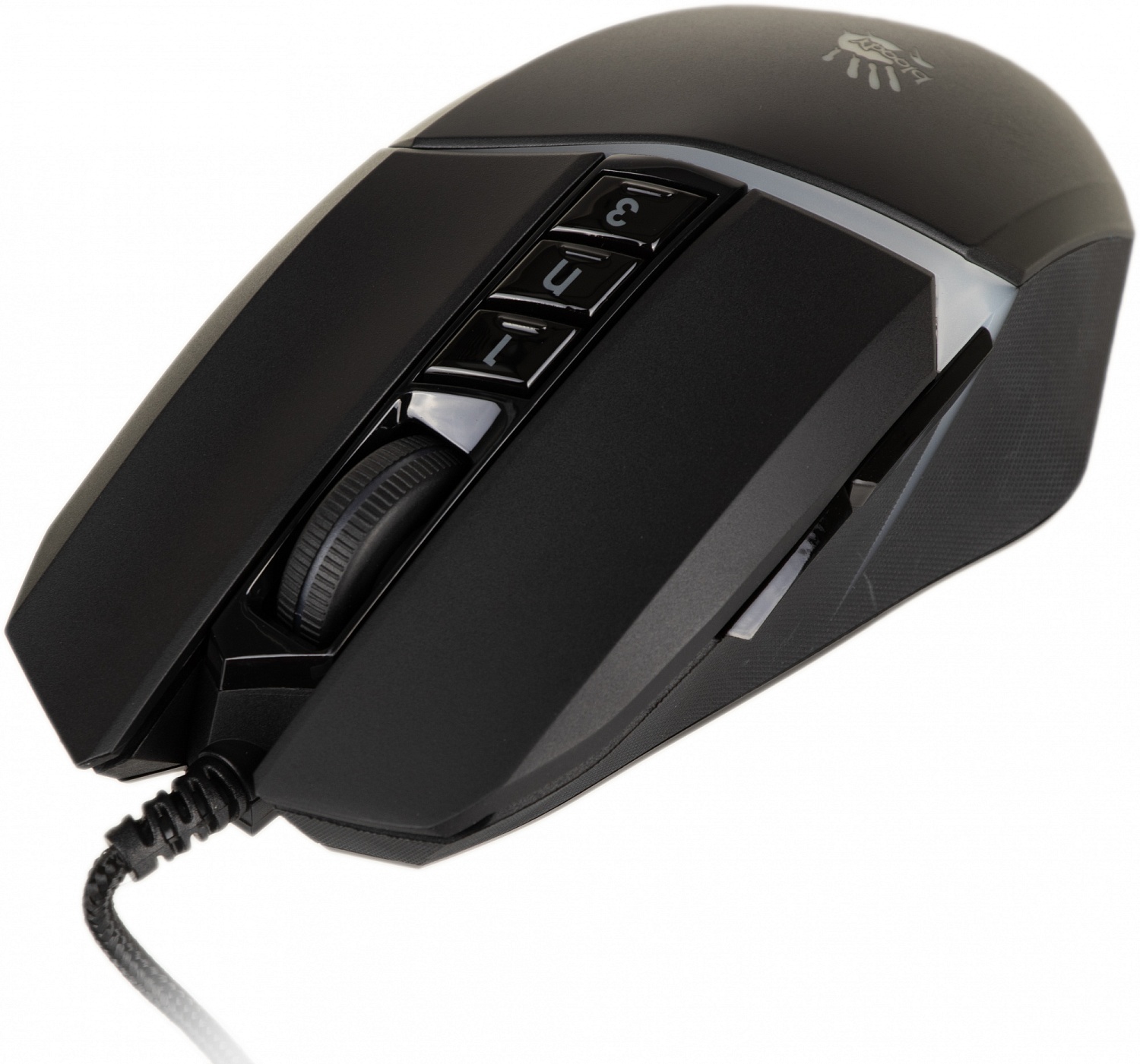 Мышь A4Tech Bloody W60 Max черный оптическая (10000dpi) USB (7but) Мышь A4Tech Bloody W60 Max черный оптическая (10000dpi) USB (7but)