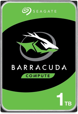 Жесткий диск HDD SATA 2,5" Seagate BarraCuda 1000Gb, ST1000LM049 , 7200 rpm,  128Mb buffer, 1 year