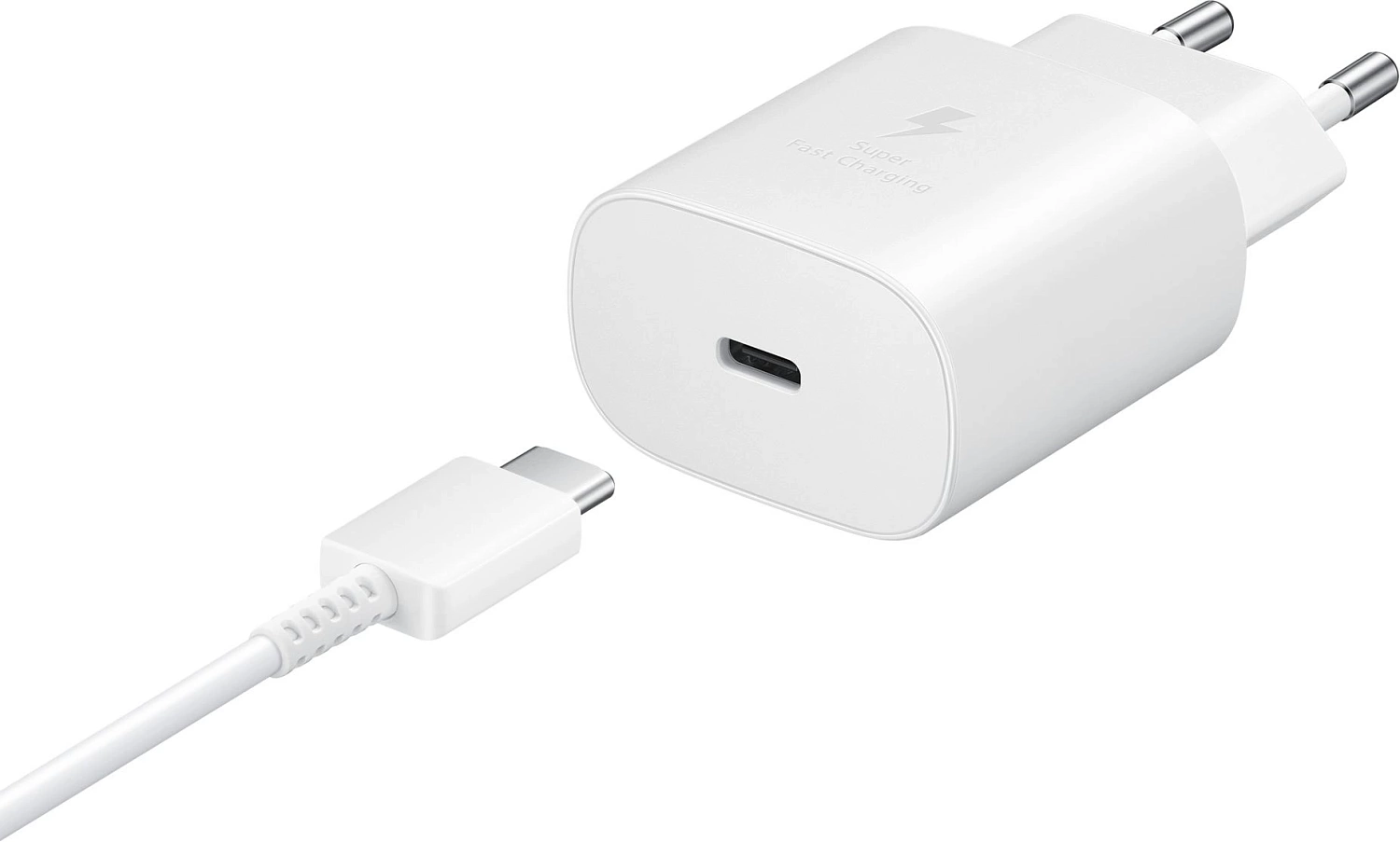 Сетевое зар./устр. Samsung 25W 3A+2A (PD) USB Type-C для Samsung белый (EP-TA800XWEGWW)