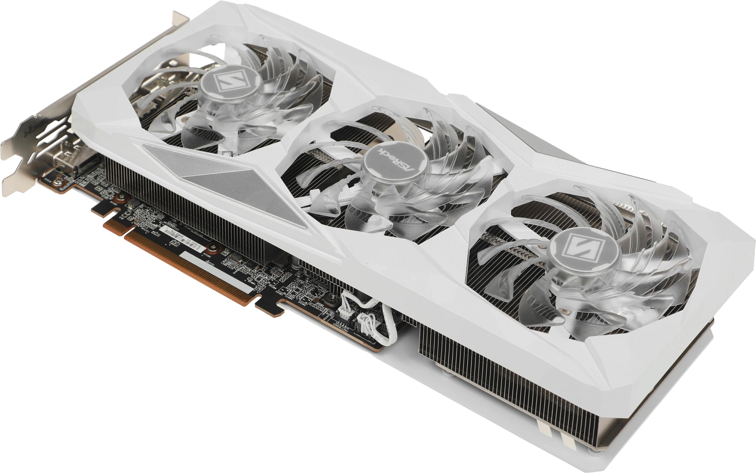 Видеокарта Asrock PCI-E 4.0 RX7600 SL 8GO AMD Radeon RX 7600 8Gb 128bit GDDR6 2320/18000 HDMIx1 DPx3 HDCP Ret