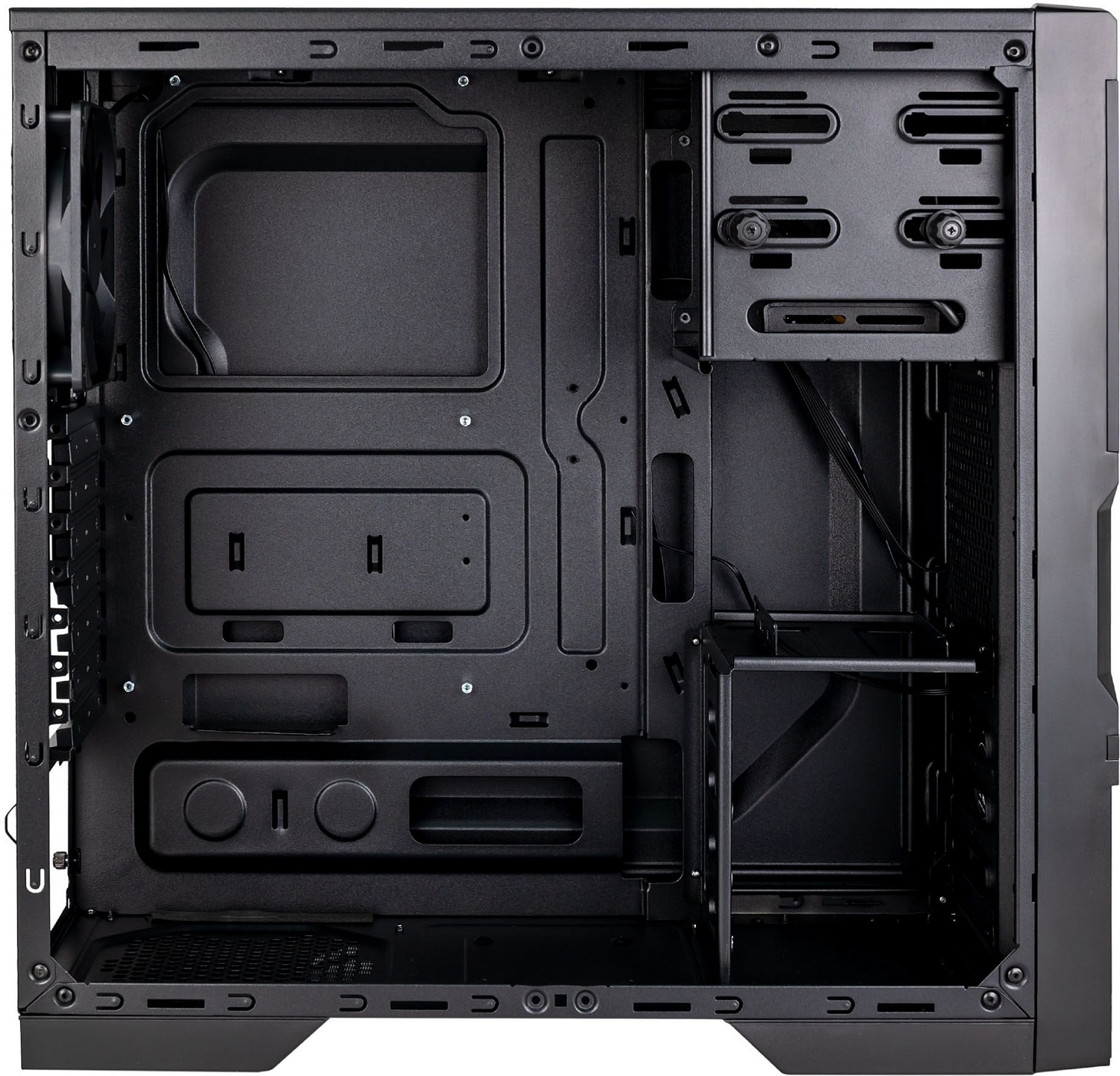 Корпус Hiper Combat черный/камуфляж без БП ATX 3x120mm 1xUSB2.0 1xUSB3.0 audio bott PSU